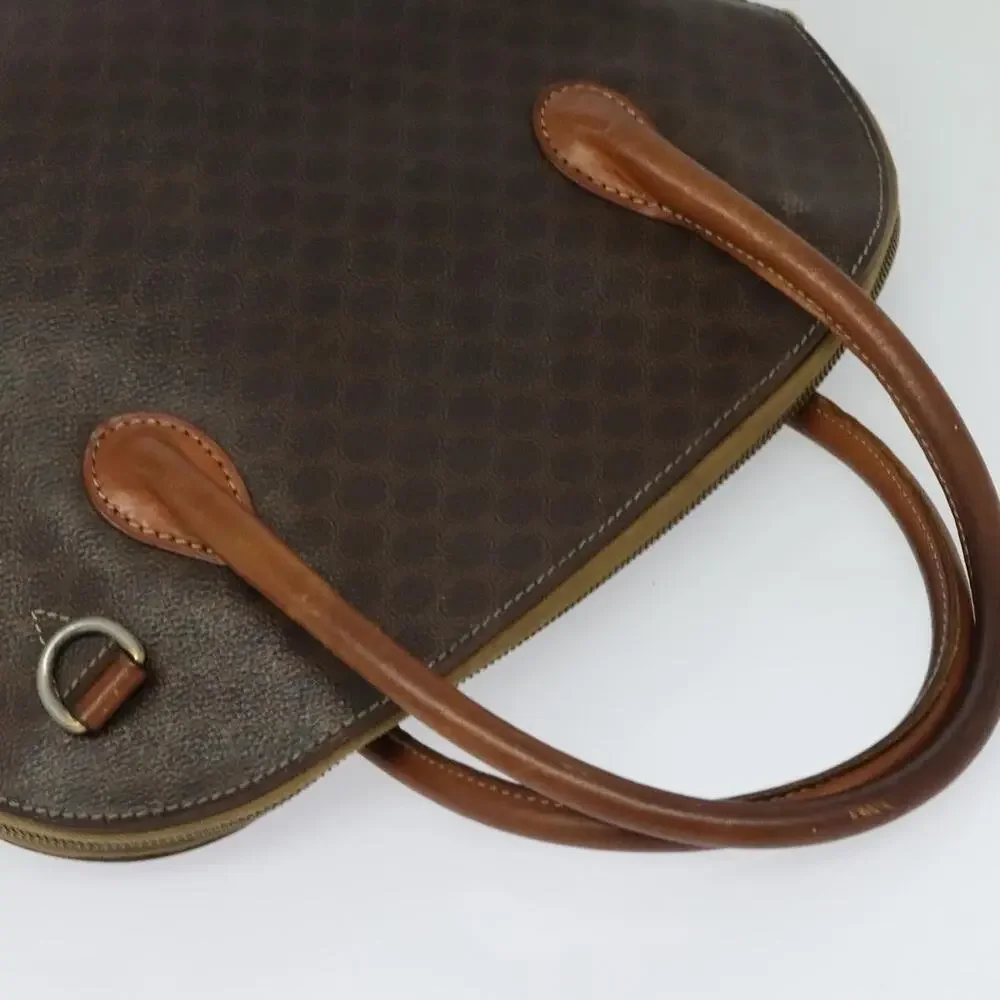 Celine Macadam Handbag Brown